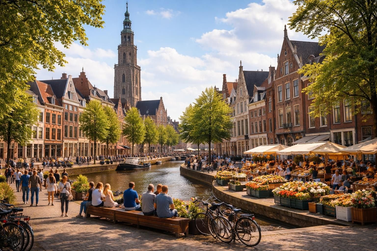explorez groningen aux pays-bas : plongez dans son histoire riche, découvrez sa culture vibrante et ne manquez pas les attractions incontournables de cette ville dynamique.