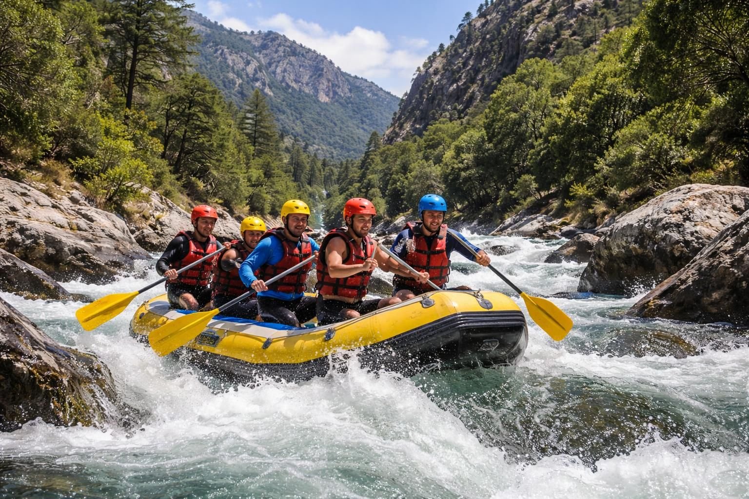 explorez les meilleurs spots de rafting en corse et vivez une aventure inoubliable au cœur de paysages sauvages et préservés. sensations fortes garanties pour tous les passionnés de nature et d'eau vive.