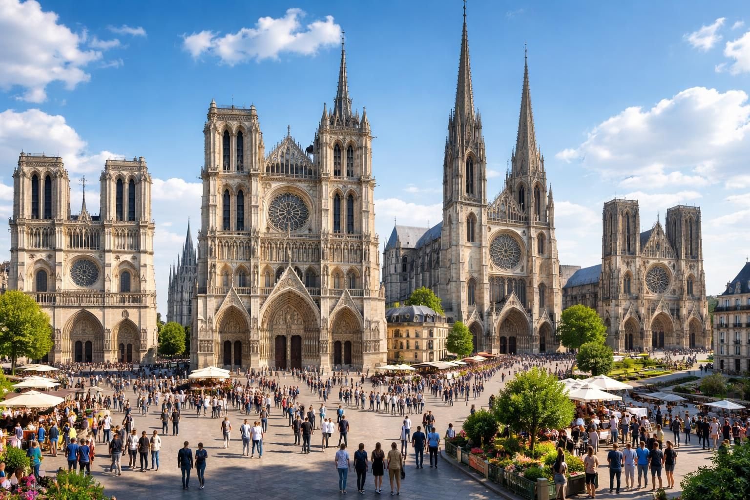découvrez les plus grandes cathédrales de france, chefs-d'œuvre architecturaux incontournables à visiter pour leur histoire, leur art et leur beauté exceptionnelle.