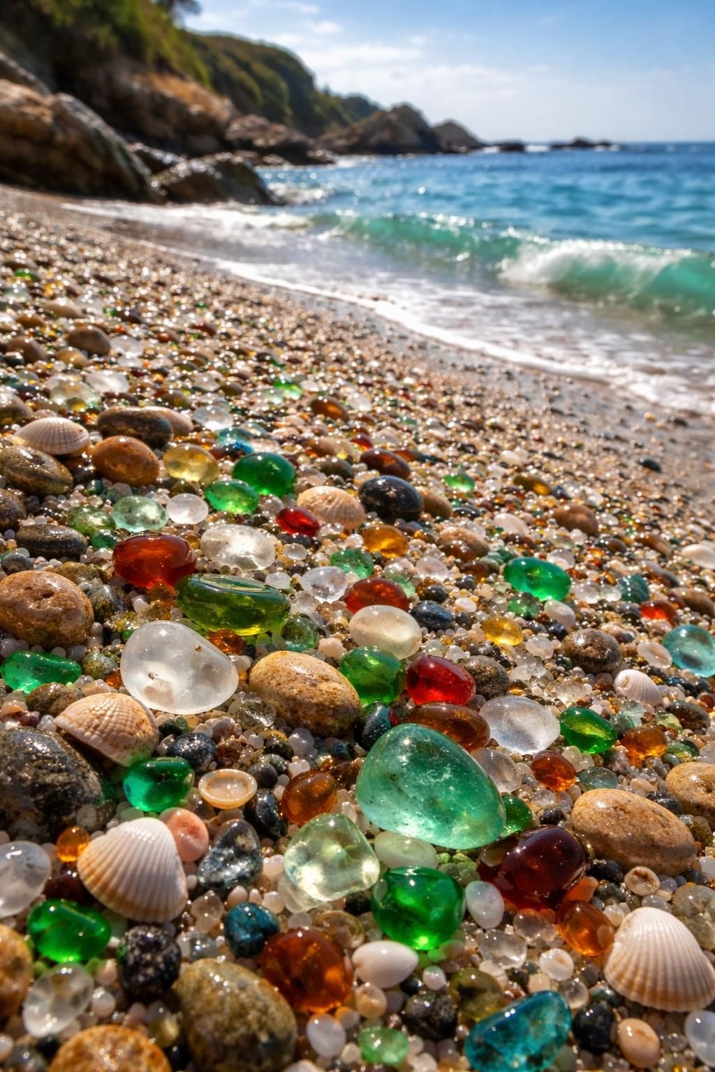 explorez la plage de verre, un phénomène naturel exceptionnel, et découvrez ses origines, ses trésors colorés et les secrets qui la rendent si unique.