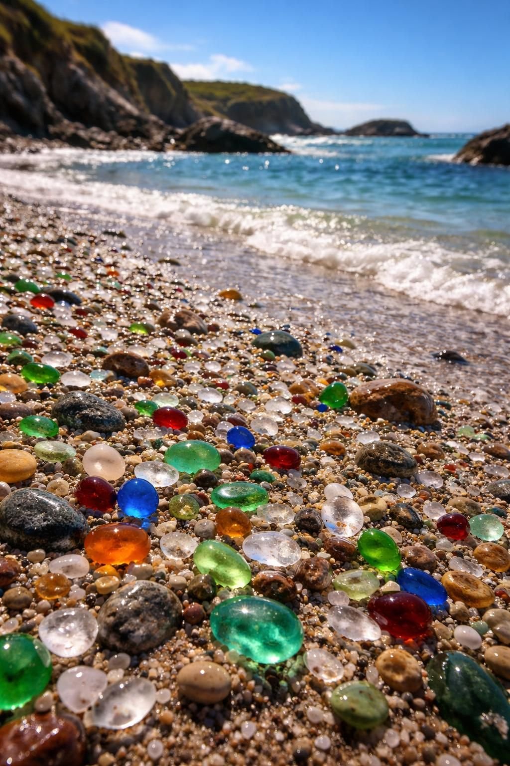 explorez la plage de verre, un phénomène naturel unique où des morceaux de verre polis par la mer créent un paysage fascinant. découvrez ses origines, son histoire et les secrets de ce trésor naturel exceptionnel.